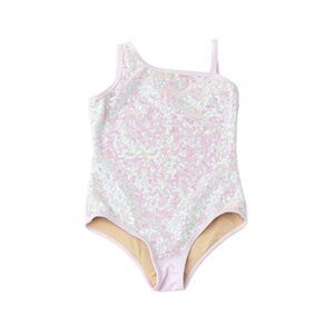 Shade Critters Girls  Girls Daisy Sequin Swimsuit, Pink